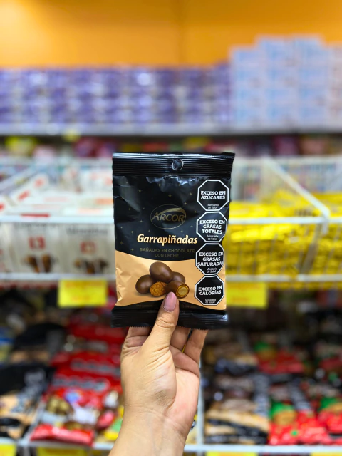 ARCOR GARRAPIÑADAS BAÑADAS EN CHOC CON LECHE 100g