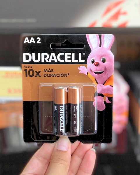 DURACELL TARJETA PILA AA x2u - comprar online