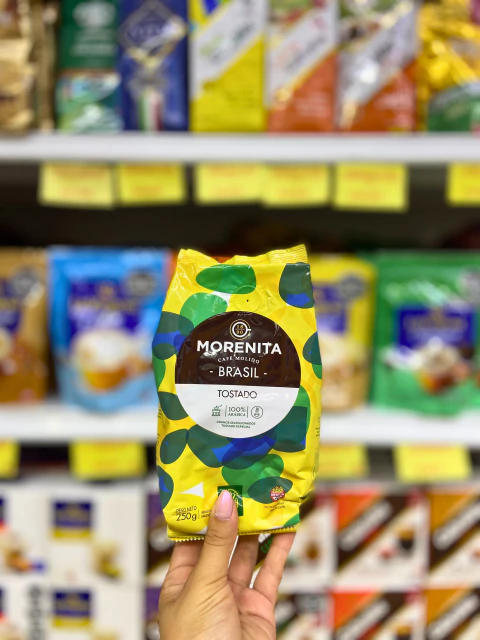 MORENITA CAFE TOSTADO MOLIDO BRASIL 250g
