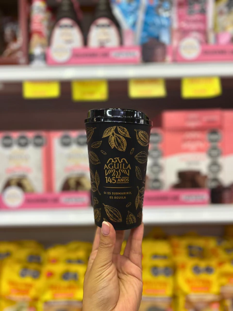 AGUILA VASO NEGRO 60% CACAO 70g