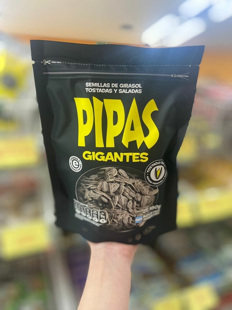 PIPAS GIGANTES TOSTADO UNICO 180g