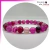 Pulseira de Pedra Ágata Rosa - Unissex - comprar online