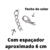 Colar de Pedra Ágata Preta em Esferas - loja online