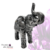 Elefante Indiano Médio - Cinza - loja online