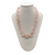 Colar Quartzo Rosa em Pedra Rolada - comprar online