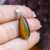 Pingente de Pedra Olho de Tigre - Gota Pino - comprar online
