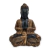Buda Hindu Extra Gr - Roupa Ouro c/ Pele Negra - Encanto das Pedras