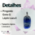 Pingente de Pedra Lápis Lazuli - Gota G - loja online