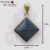 Pingente de Pedra Lápis Lazuli - Pirâmide - Encanto das Pedras
