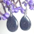 Brinco de Pedras Naturais Gota M - loja online