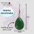 Brinco de Pedras Naturais Gota M - loja online