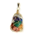Pingente de Cesta 7 Chakras Dourado - comprar online