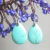 Brinco de Pedras Naturais Gota M - comprar online