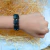 Pulseira de Pedra Hematita - Bracelete com Bolinha na internet