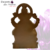 Ganesha Arco Metade - Dourado na internet