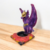 Incensário Cascata Dragão Roxo - 16x15cm