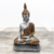 Buda Hindu GG - Roupa Ouro c/ Pele Prata