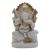 Ganesha no Trono 8cm - Branco