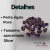 Colar de Pedra de Cesta - loja online