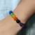 Pulseira de Pedra Ametista com 7 chakras na internet