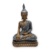Buda Hindu GG - Roupa Prata c/ Pele Ouro - Encanto das Pedras