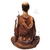 São Francisco Sentado Meditando Em Resina Medindo 18cm - comprar online