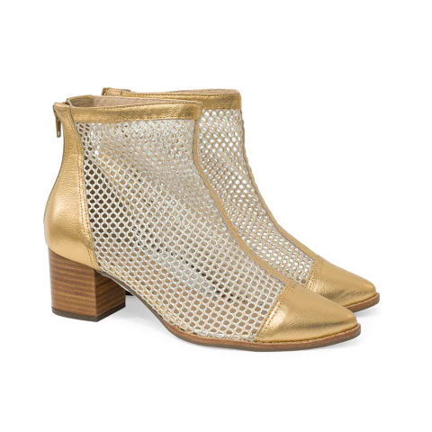 Bota Cano Curto em Couro - comprar online