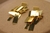 Brinco Cascata Espelhos Dourado - comprar online