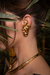 Brinco Encaixe Esfera Dourado - comprar online