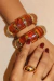 Bracelete Ambar com Dourado - loja online