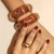 Bracelete Ambar com Dourado