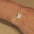 Pulseira Borboleta Baguete