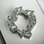 Pulseira Corrente Estilizada Prata