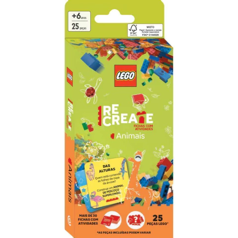 Lego Books Recreate Animais