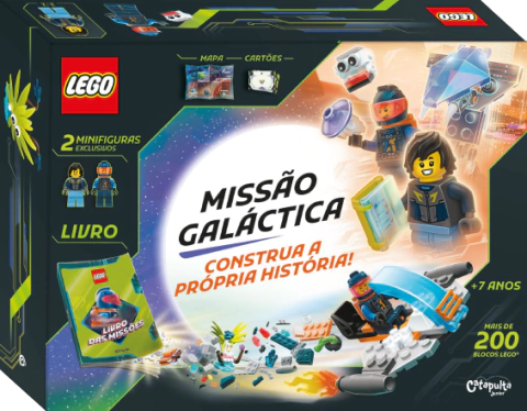 LEGO Missão galáctica construa a própria história