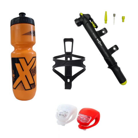 Kit combo accesorios ciclismo N9 (COMBO9)