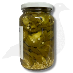 Jalapeños en vinagre x 360 gr Los Montes - Wild Goose-Productos Gourmet 