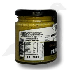 Mostaza gourmet con pimienta x 200 gr Brennan - Wild Goose-Productos Gourmet 