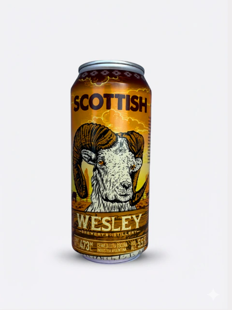 Cerveza Scottish x 473 ml Wesley