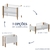BERÇO + COMODA GAVETEIRO BO BRANCO JEQUITIBÁ - comprar online