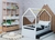 Cama montessoriana Tivoli com auxiliar