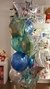 Maxi Bouquet de Diseño "Marble, Azul y Verde"