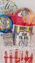 Caja 10 Rayas Roja Taza y Choco Linea Colores "Vive, Rie, Ama" - comprar online