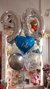 Bouquet Dos Números "Noventa en Azul y Plata" - comprar online