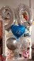 Bouquet Dos Números "Noventa en Azul y Plata" - Concepto Guada