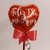 Globo Metalizado 5 Corazon Rojo Feliz Dia mi Amor en internet