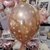 Globo Doble de Latex con helio Rose Gold