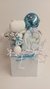 Caja 16 Rayitas Celeste "Linea Mamanube Theo" con GLOBO CON HELIO - tienda online