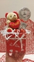 Imagen de Combo Giuseppe Rojo - Caja 9x9 con Osito Mini y Chocolates