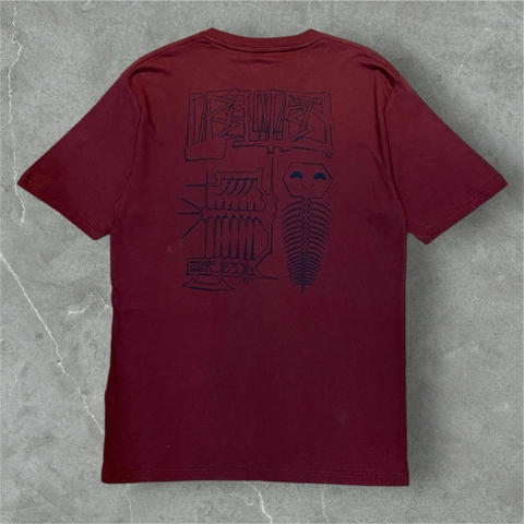 REMERA FISHBONE BORDO - comprar online
